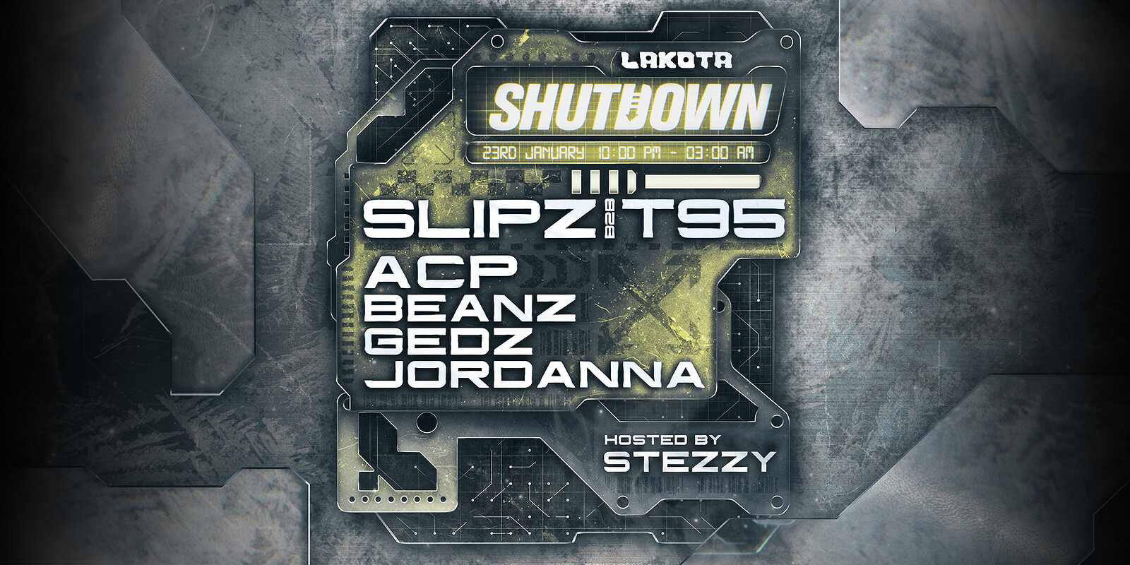 Shutdown: Slipz & T95 at Lakota