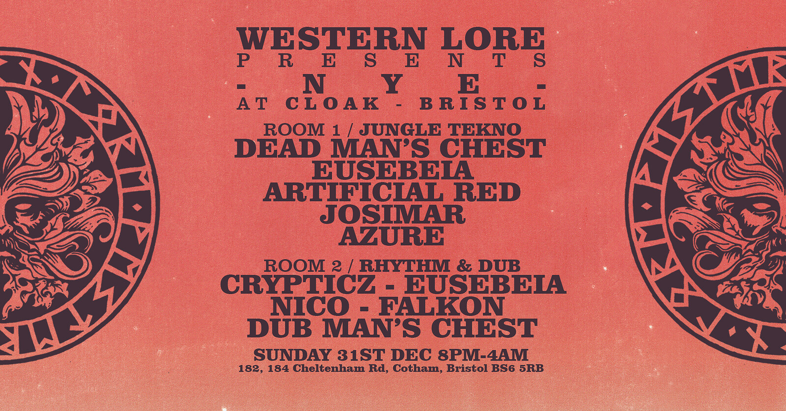 Western Lore presents: Jungle Tekno x Rhythm & Dub at Cloak