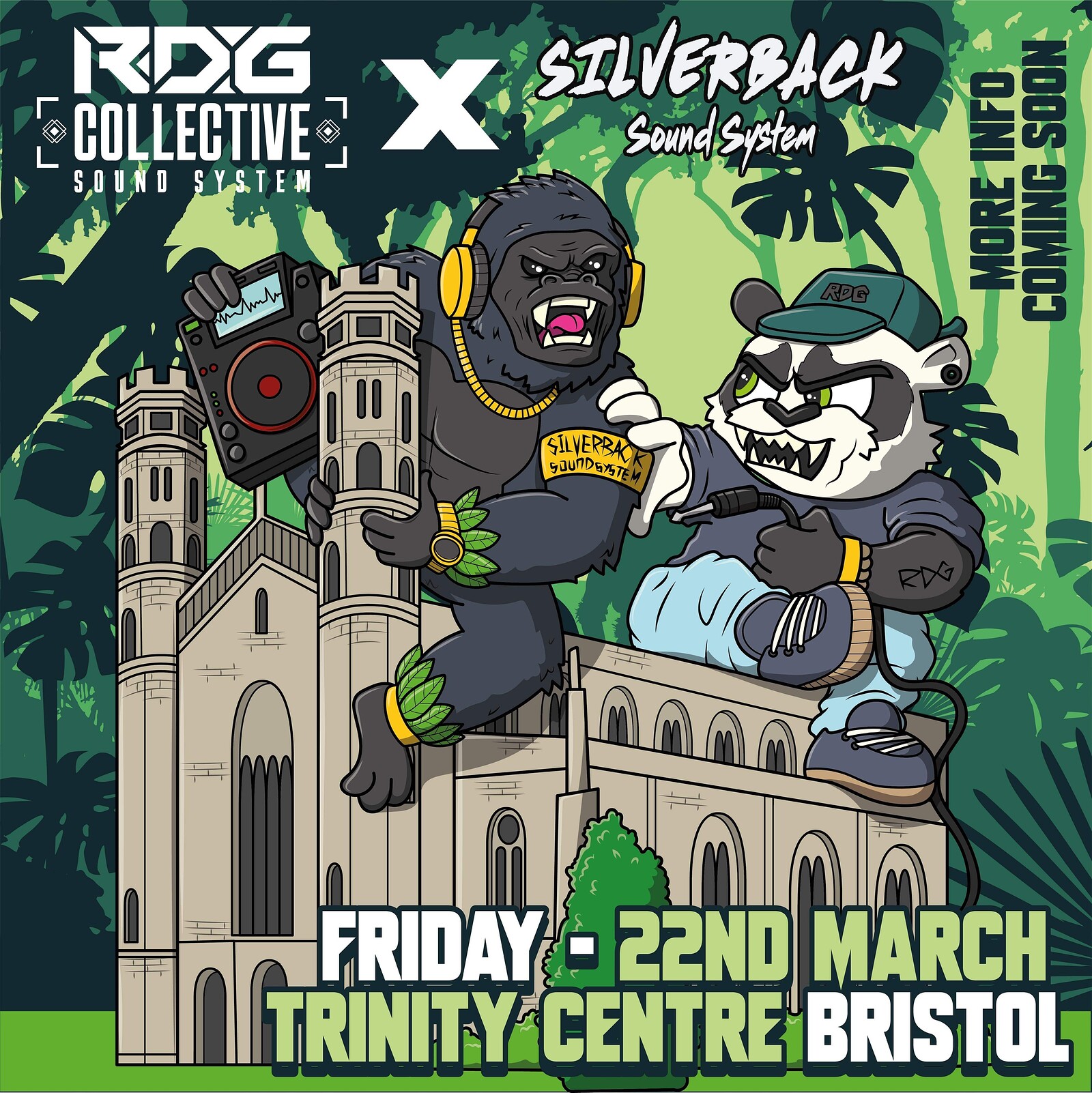 RDG X SILVERBACK at The Trinity Centre