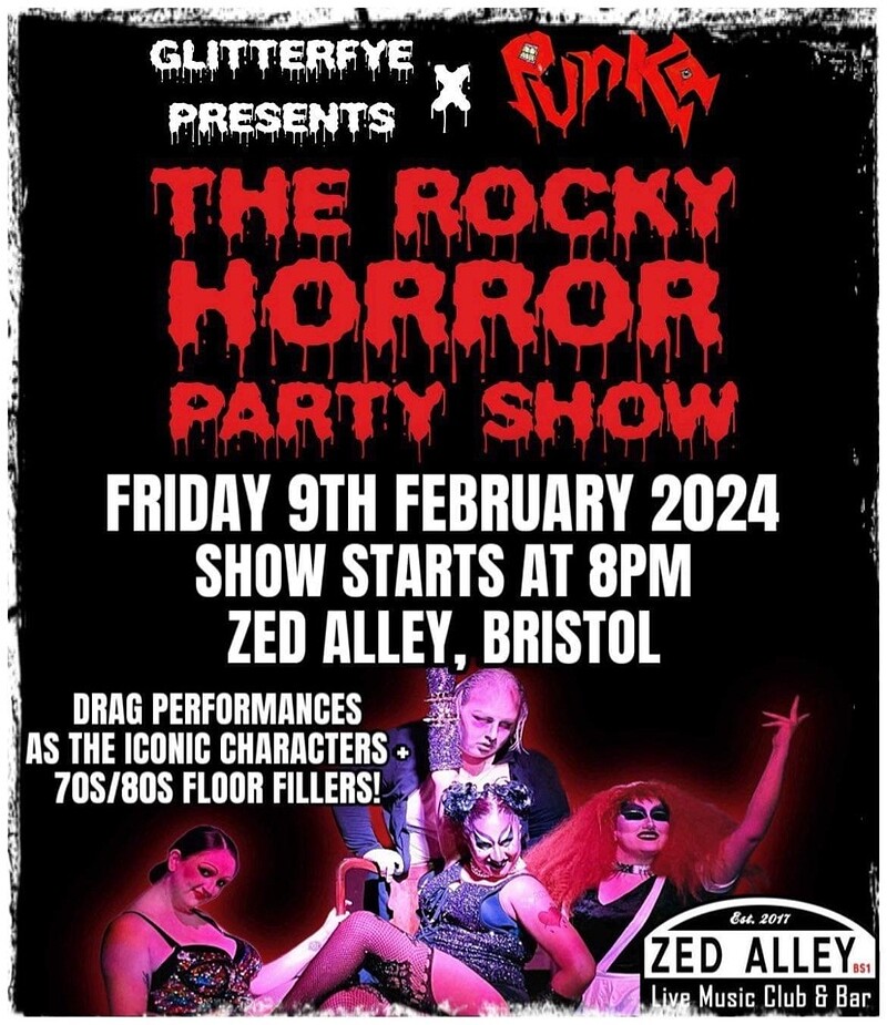 SOLD OUT - The Rocky Horror Party Show at Zed Alley