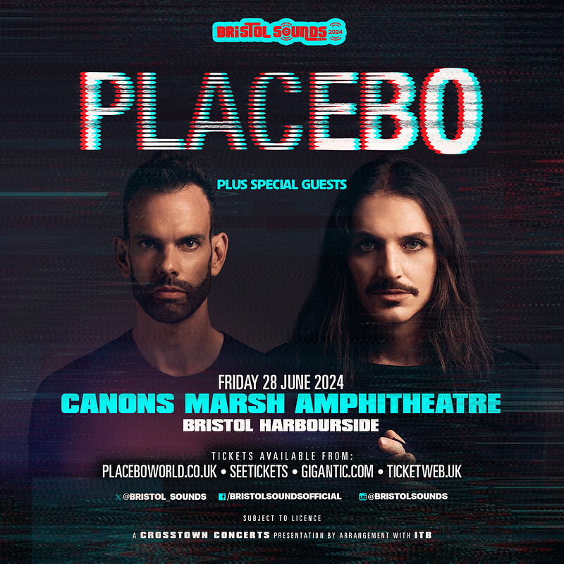 Placebo at Canons Marsh Amphitheatre, Bristol Harbourside