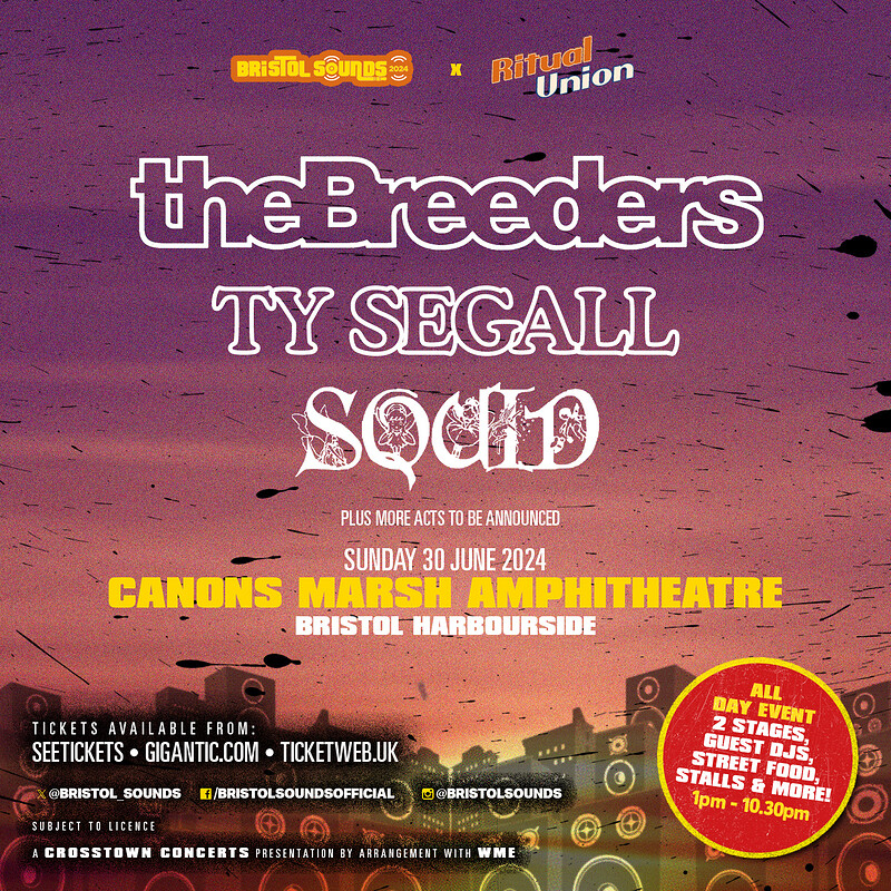 The Breeders at Canons Marsh Amphitheatre, Bristol Harbourside