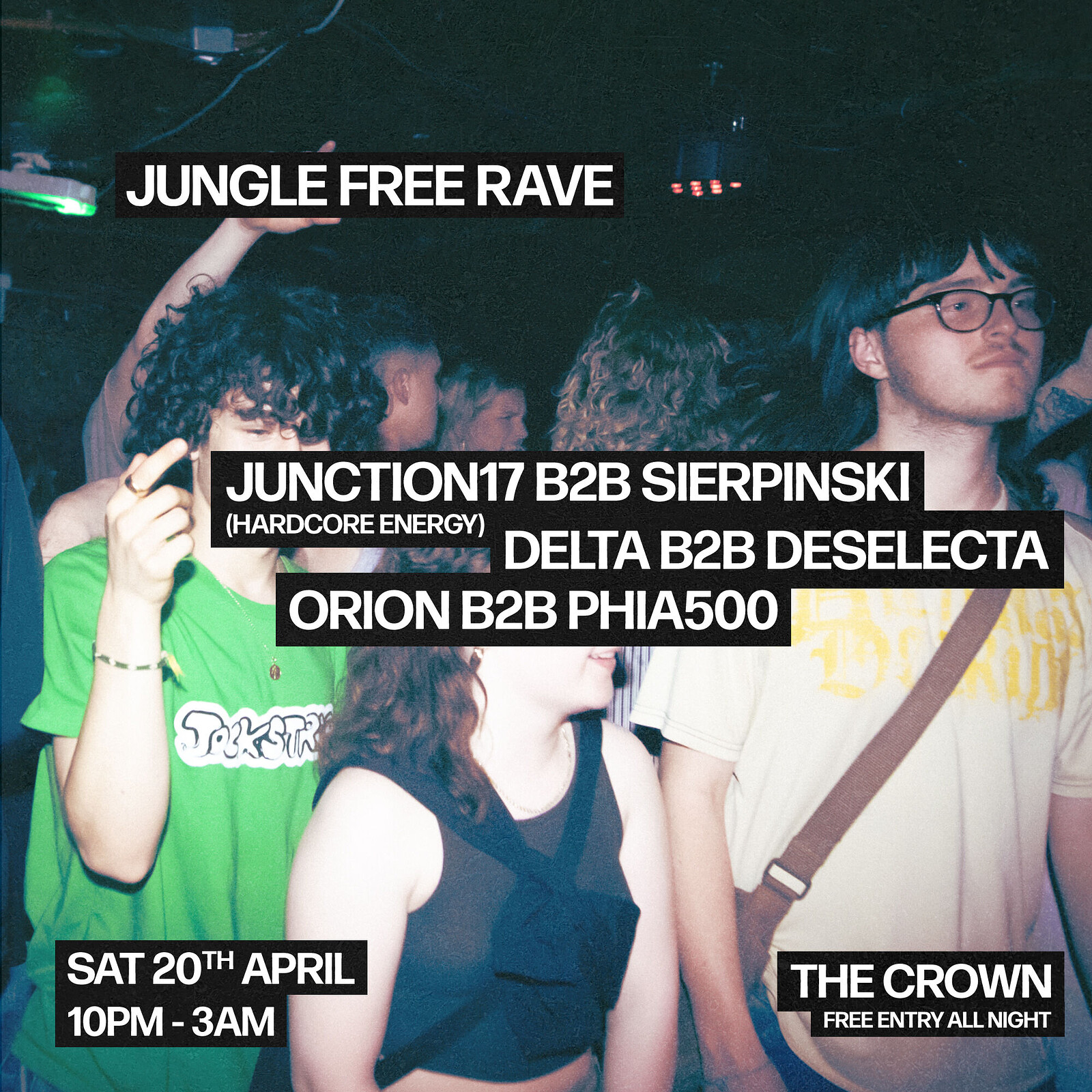 JUNGLE RAVE tickets — 0p | The Crown, Bristol