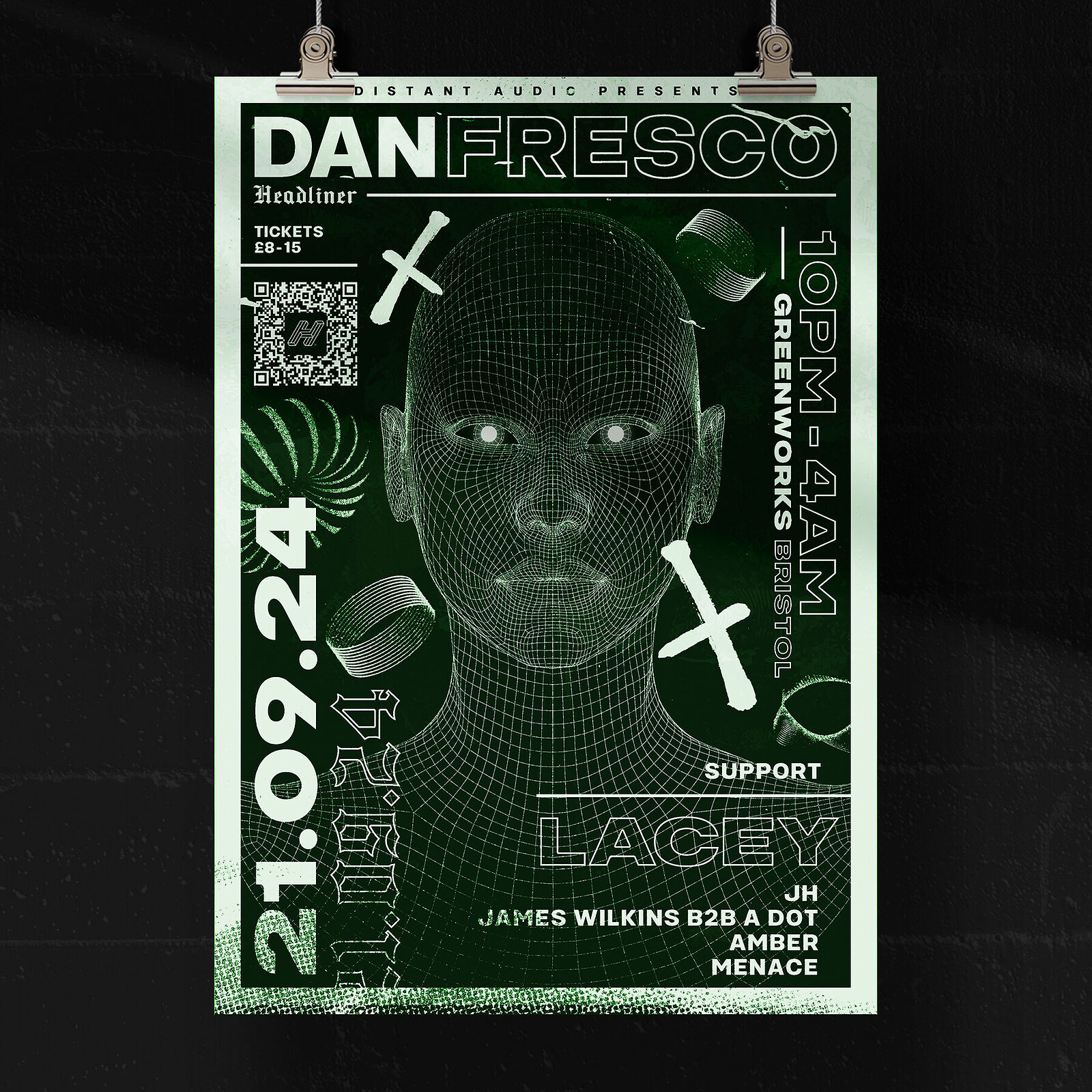 Distant Audio Presents: Dan Fresco + Support at Green Works