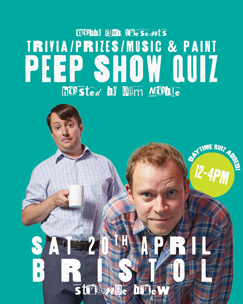 Big Mad Andy's Peep Show Quiz at Strange Brew