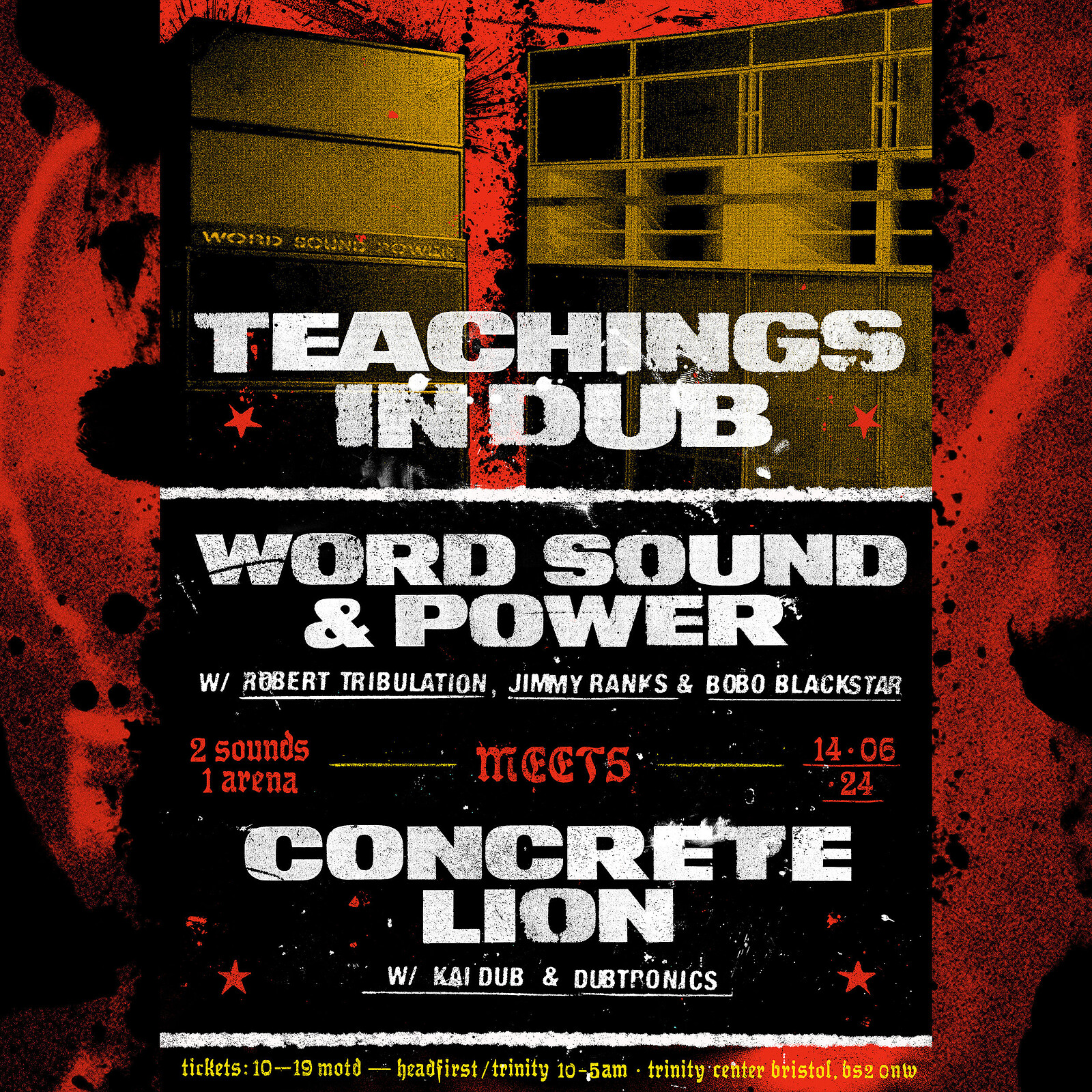 Teachings in Dub - WSP meets Concrete Lion at The Trinity Centre