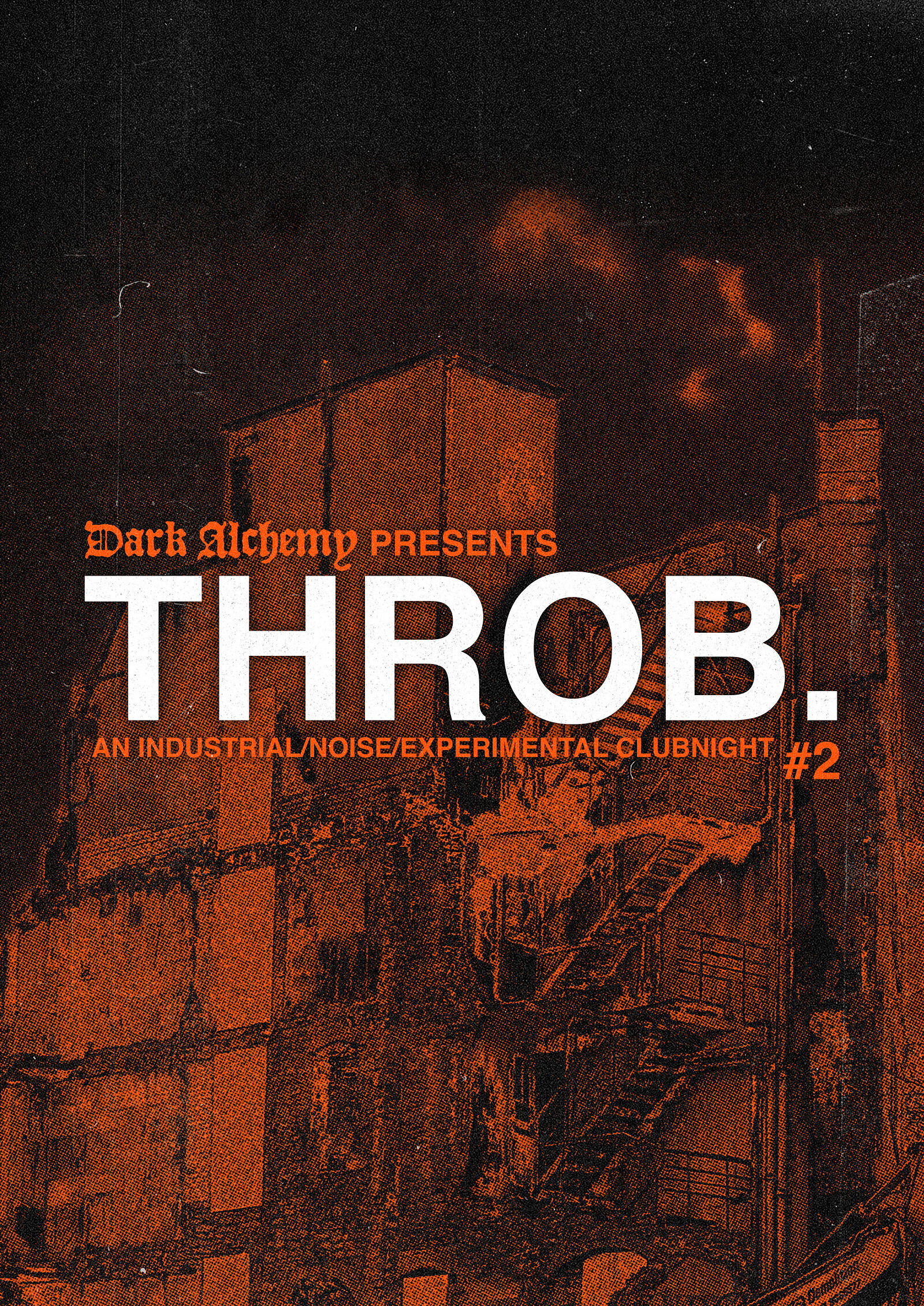 Dark Alchemy Presents: THROB. industrial night #2 at Zed Alley