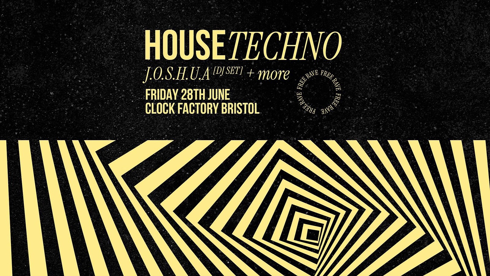 House & Techno Rave at Clock Factory