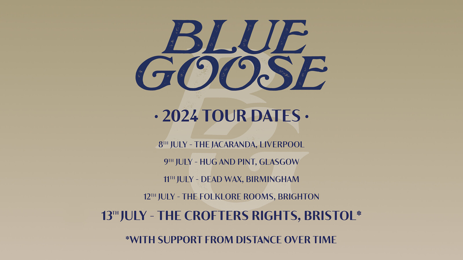 Blue Goose at Crofters Rights