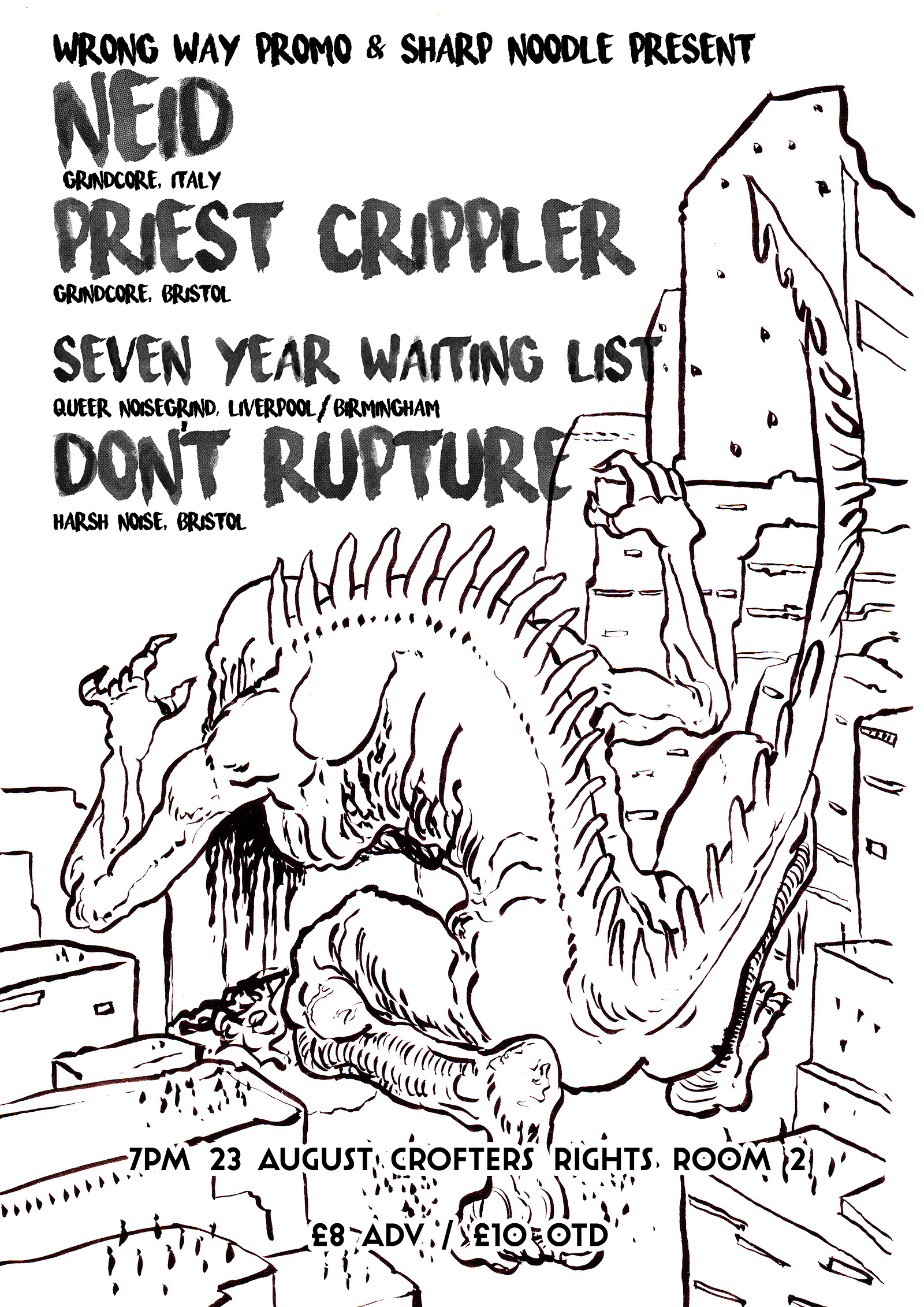 NEID / PRIEST CRIPPLER / SEVEN YEAR WAITING LIST at Moor Beer Co