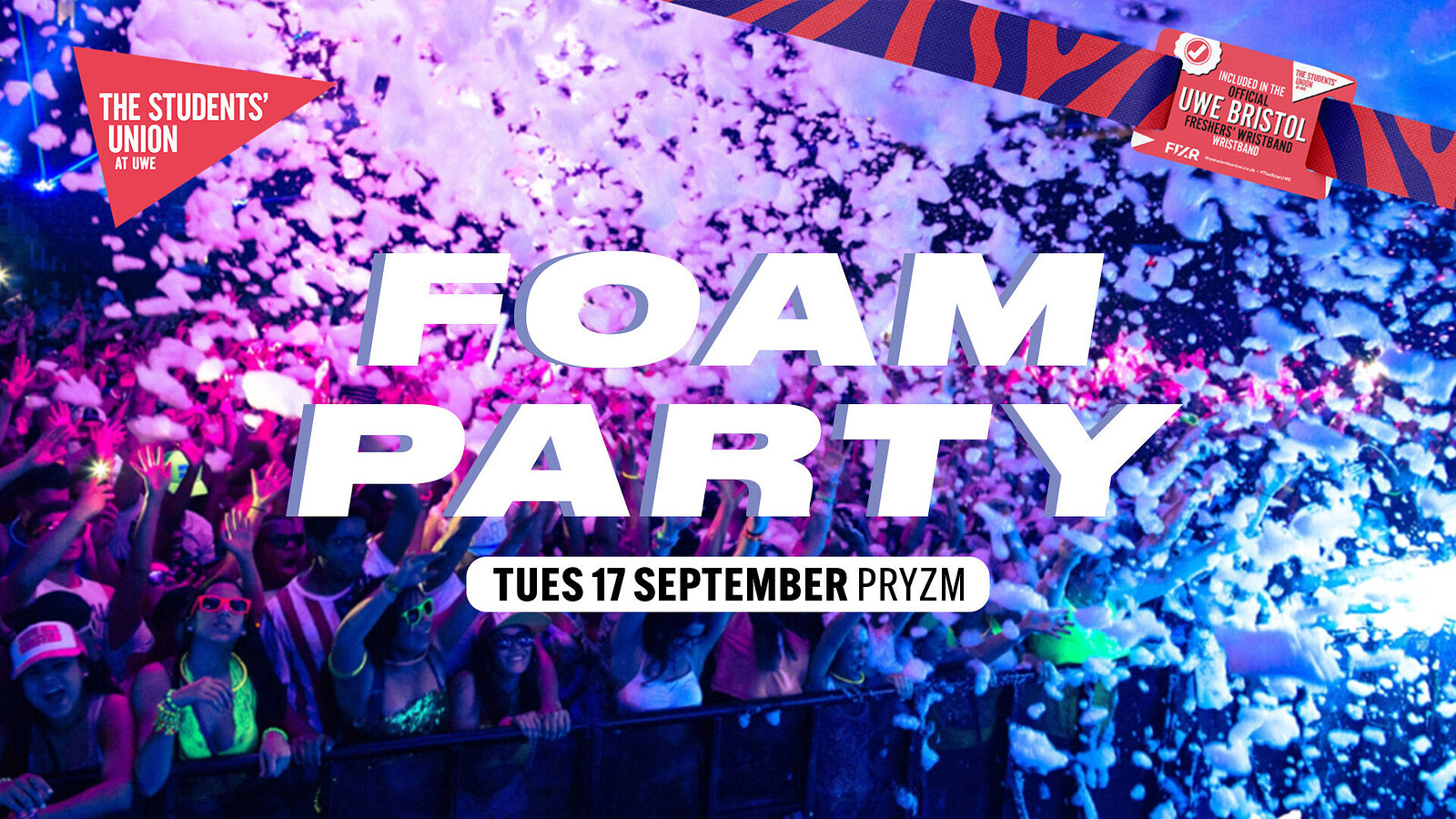 Freshers Foam Party at Pryzm