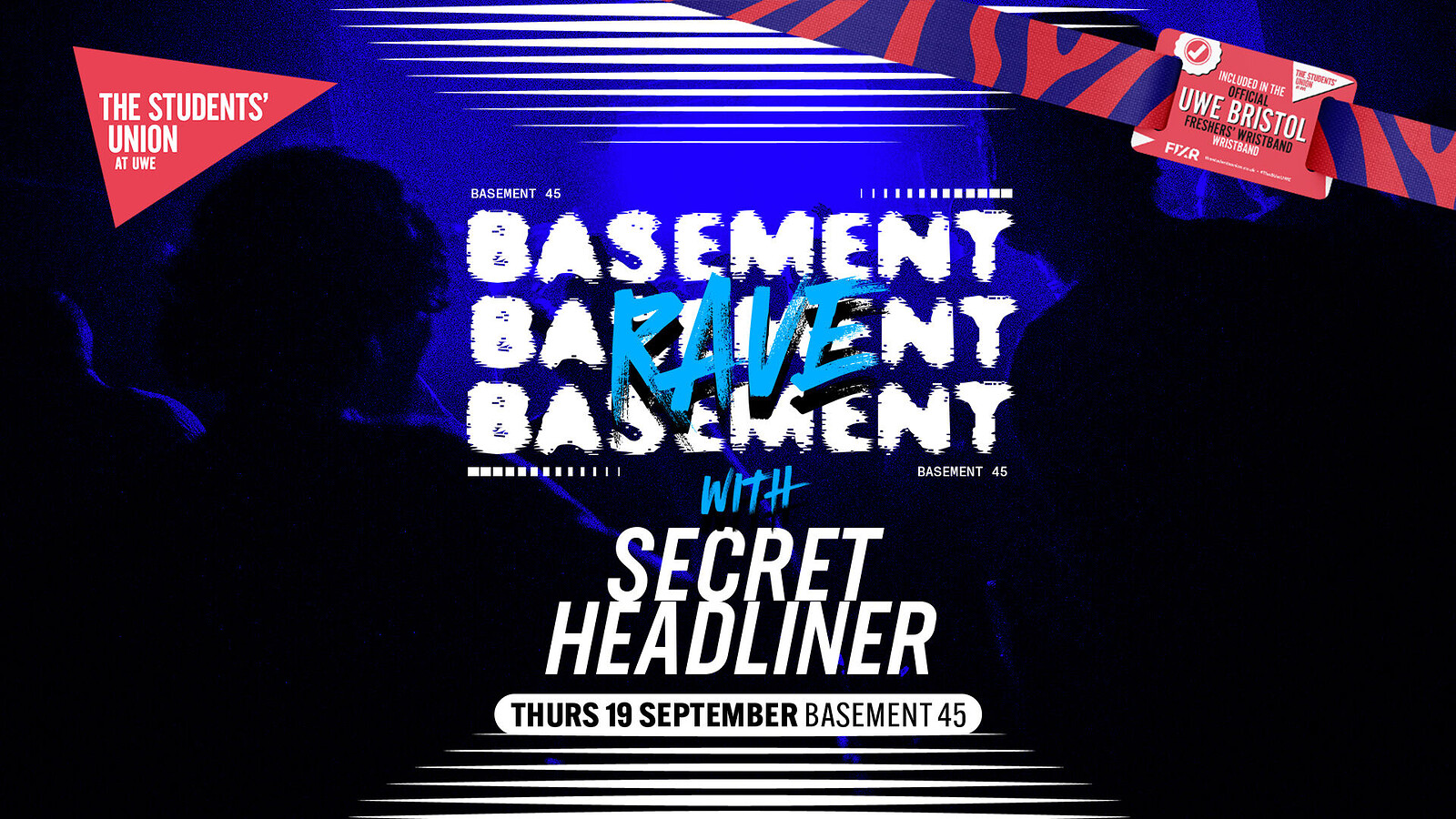 Basement Rave w/ Secret Headliner at Basement 45