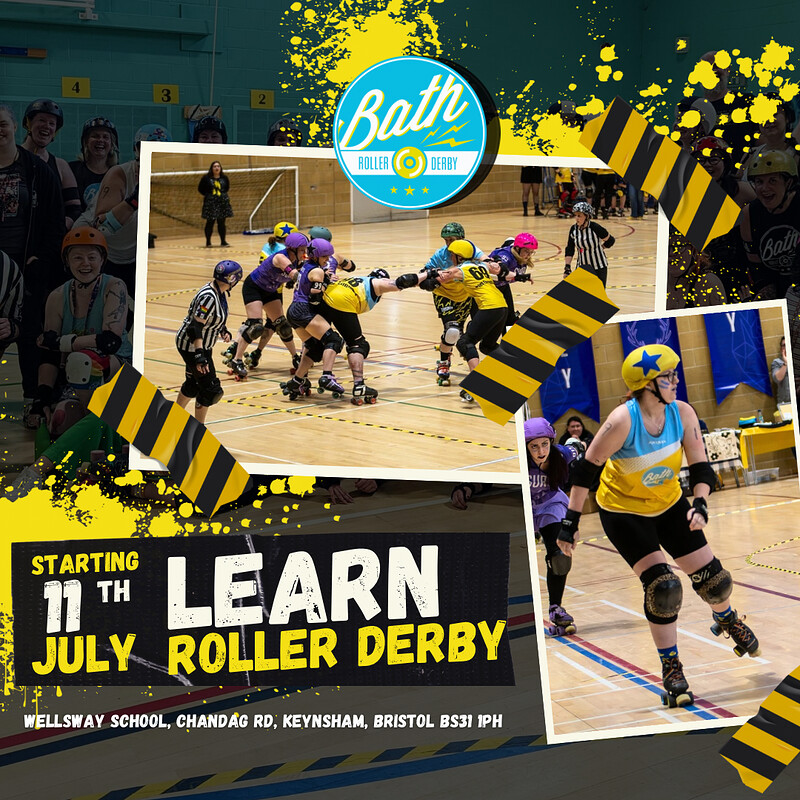 Learn Roller Derby with BathRD at Wellsway School, Keynsham