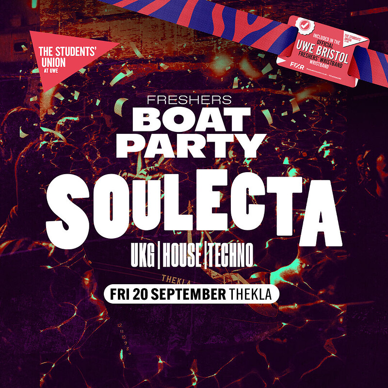 Freshers Boat Party w/ Soulecta at Thekla