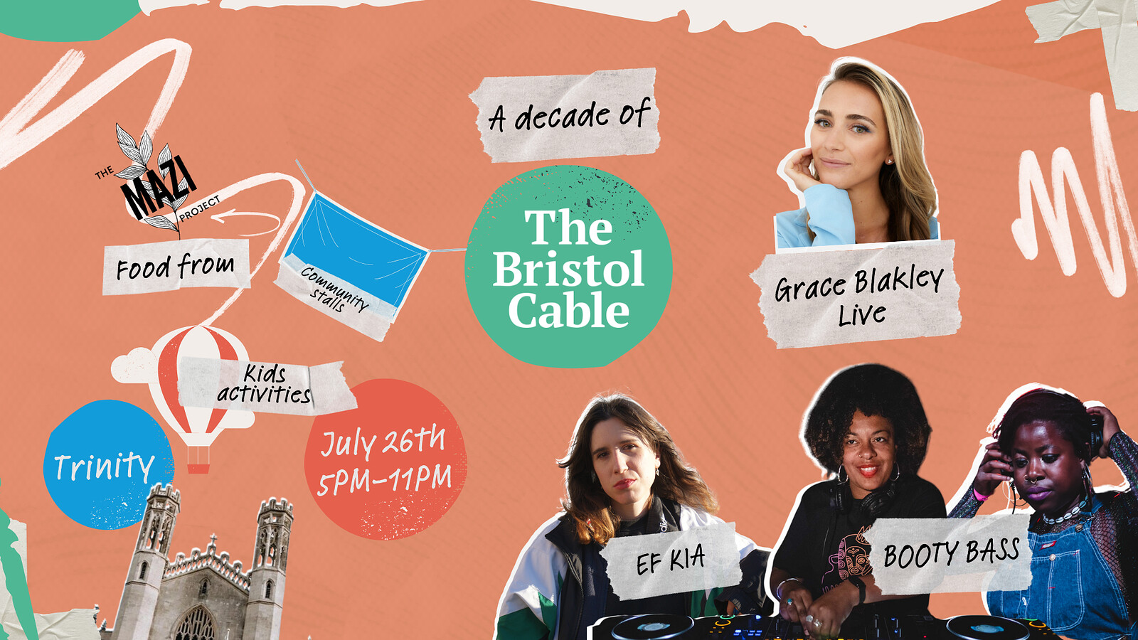 A Decade of The Bristol Cable: Birthday Party at The Trinity Centre