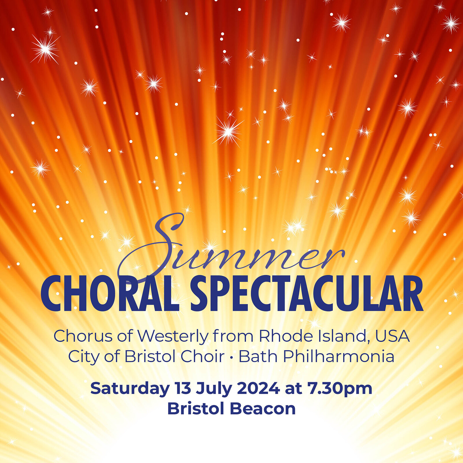 Summer Choral Spectacular at Bristol Beacon