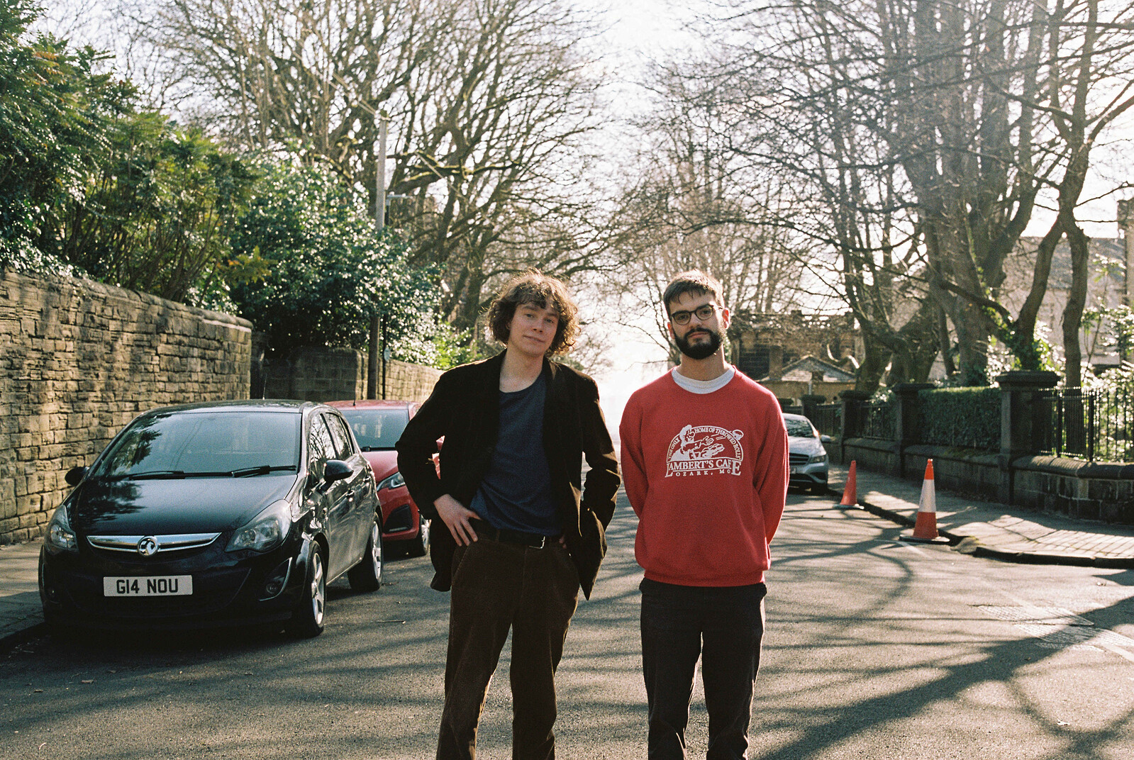 Owen Spafford and Louis Campbell at Bristol Folk House