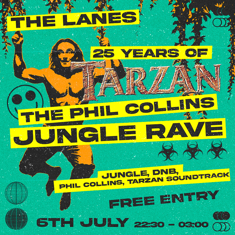 25 Years of Tarzan: The Phil Collins Jungle Rave at The Lanes