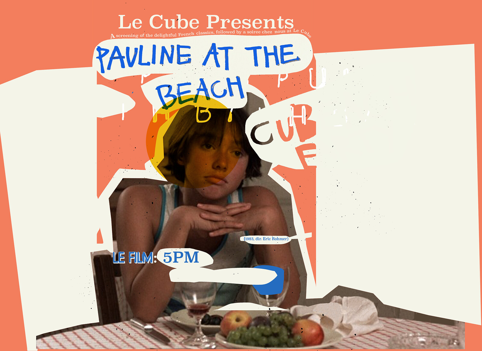 Pauline at the Beach - 5pm at The Cube