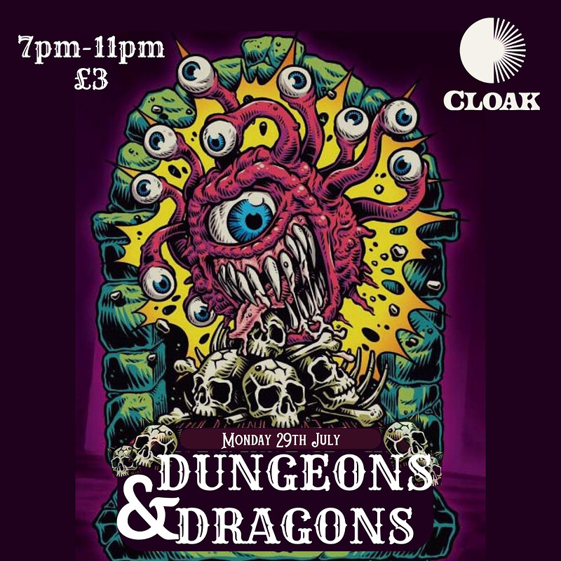 Dungeons and Dragons at Cloak