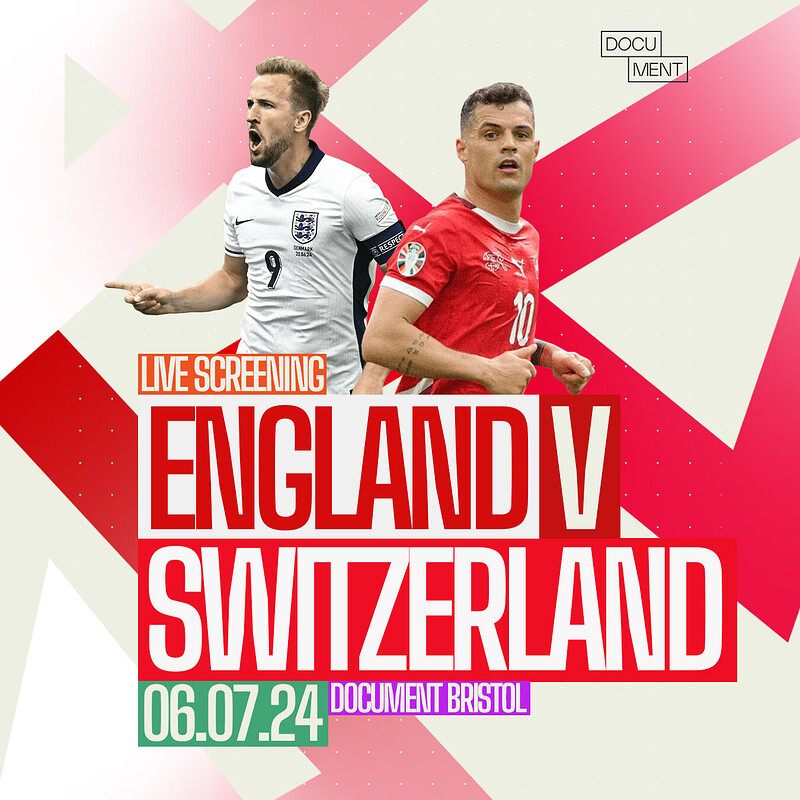 EURO 2024: Quarter Finals: England vs Switzerland tickets — 0p | DOCUMENT,  Bristol