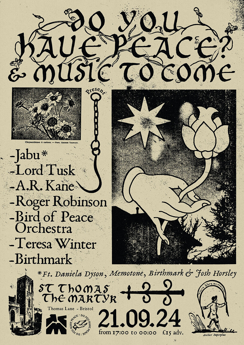 Jabu, Lord Tusk, Roger Robinson, A.R. Kane + more at St Thomas the Martyr