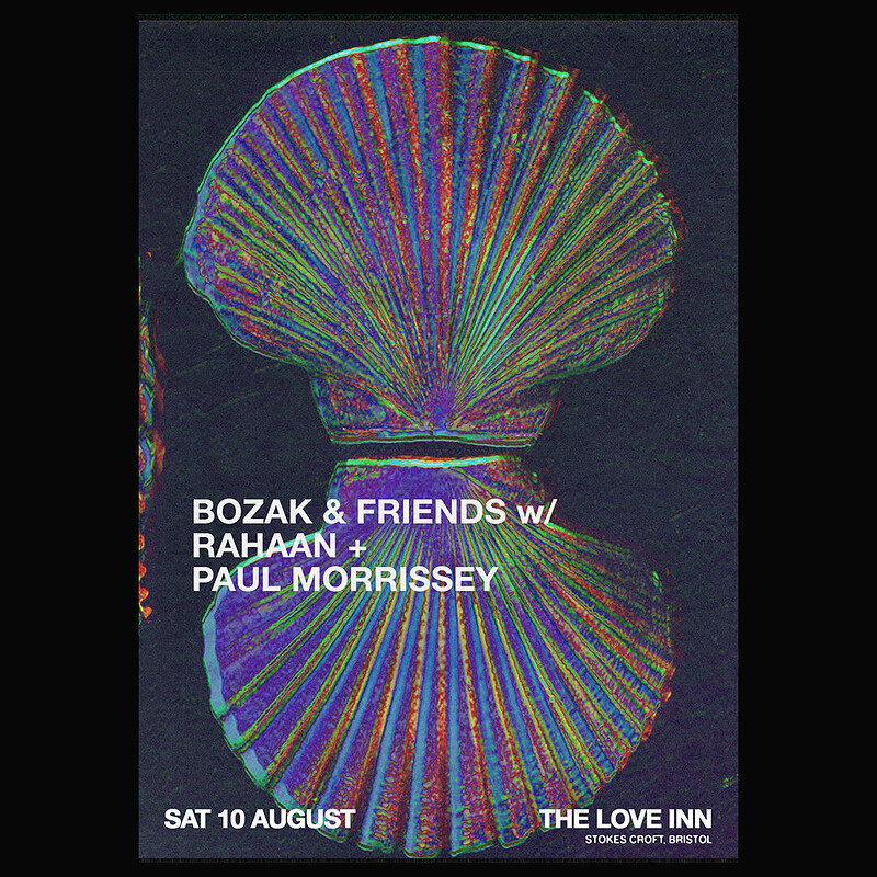 Paul 'Bozak' Morrissey + Rahaan at The Love Inn