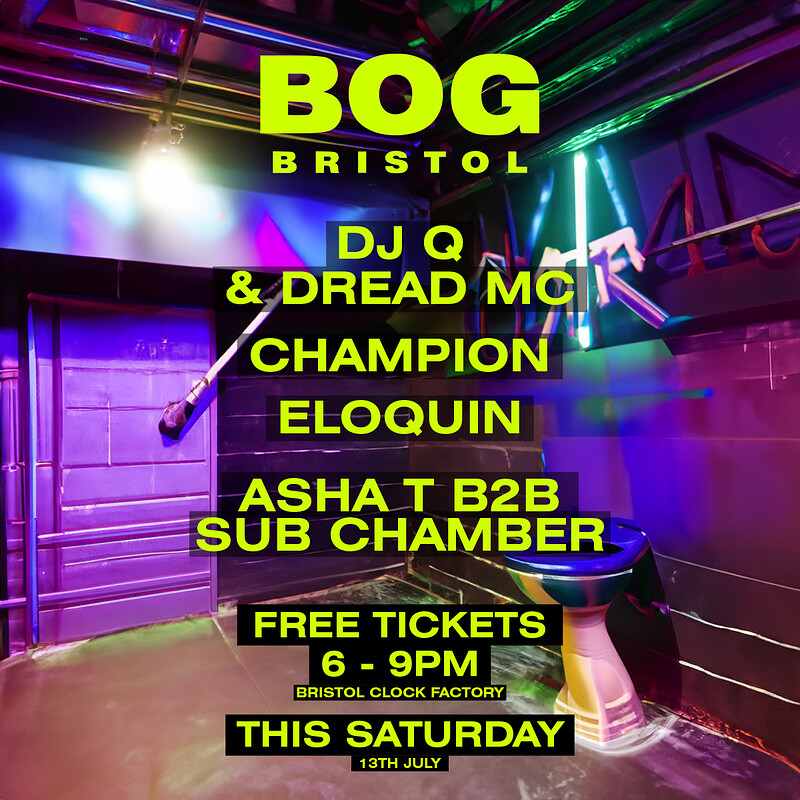 BOG x DJ Q & Friends at Clock Factory