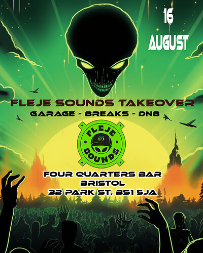 FLEJE SOUNDS TAKEOVER at Four Quarters