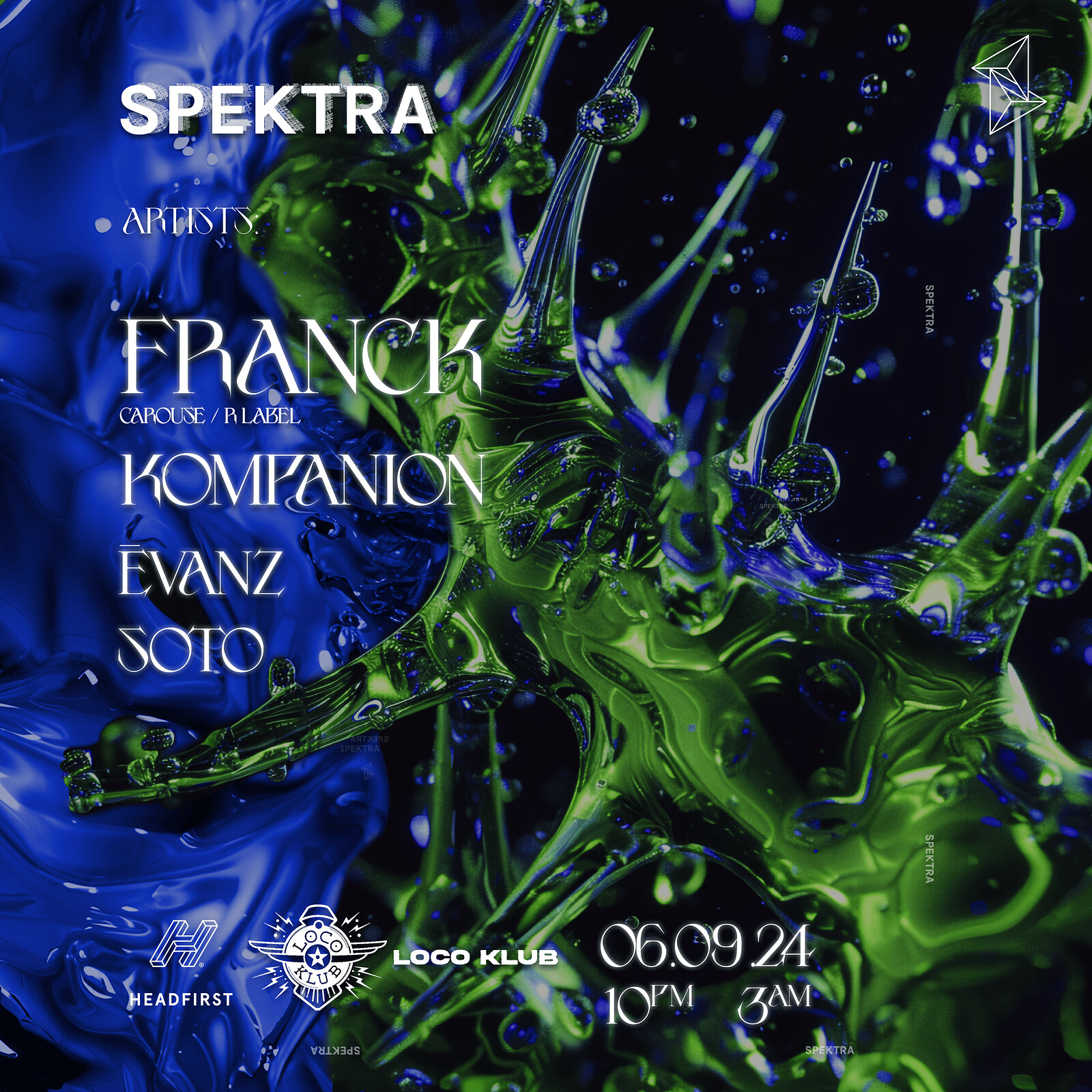 SPEKTRA: Franck at The Loco Klub