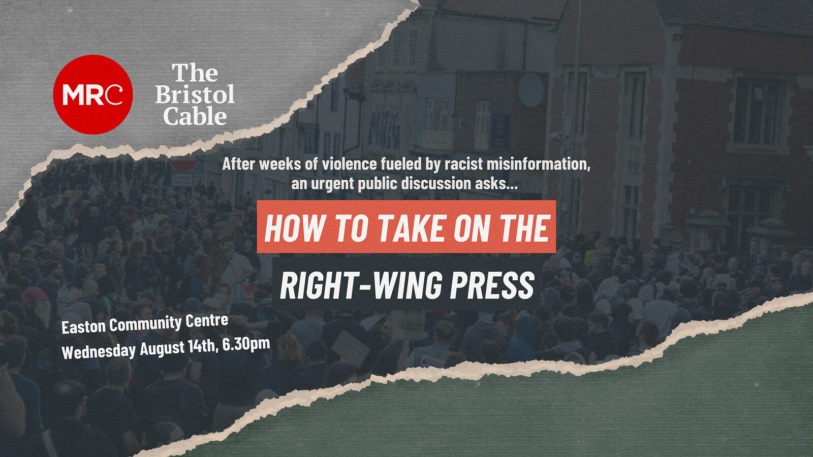 How to take on the right-wing press at Easton Community Centre