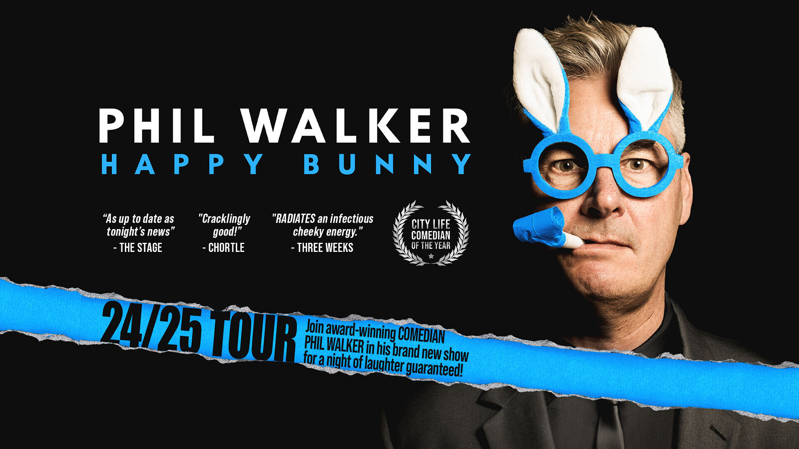 Phil Walker - Happy Bunny at Redgrave Theatre