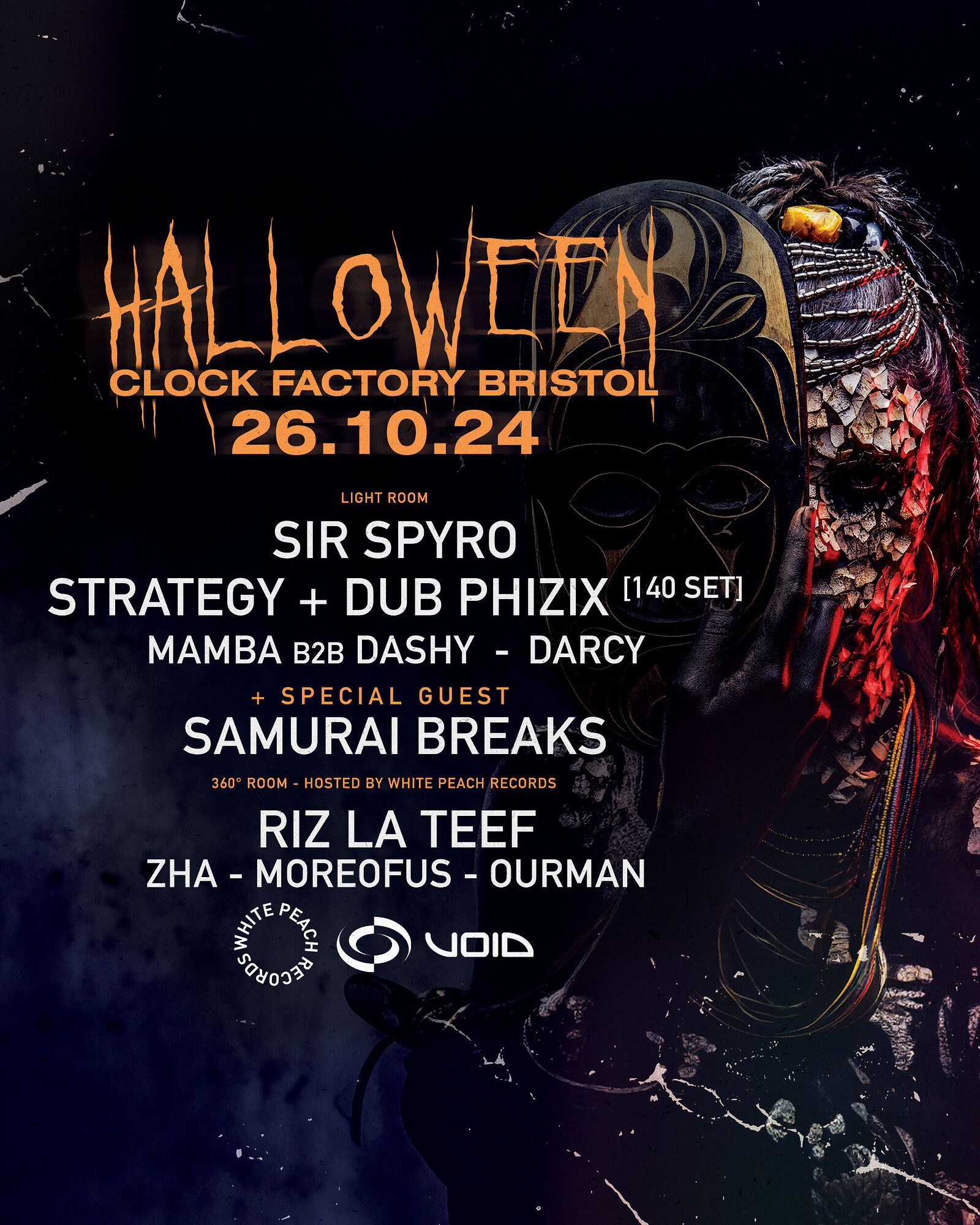 Clock Factory Halloween ft. Sir Spyro, Dub Phizix at Clock Factory