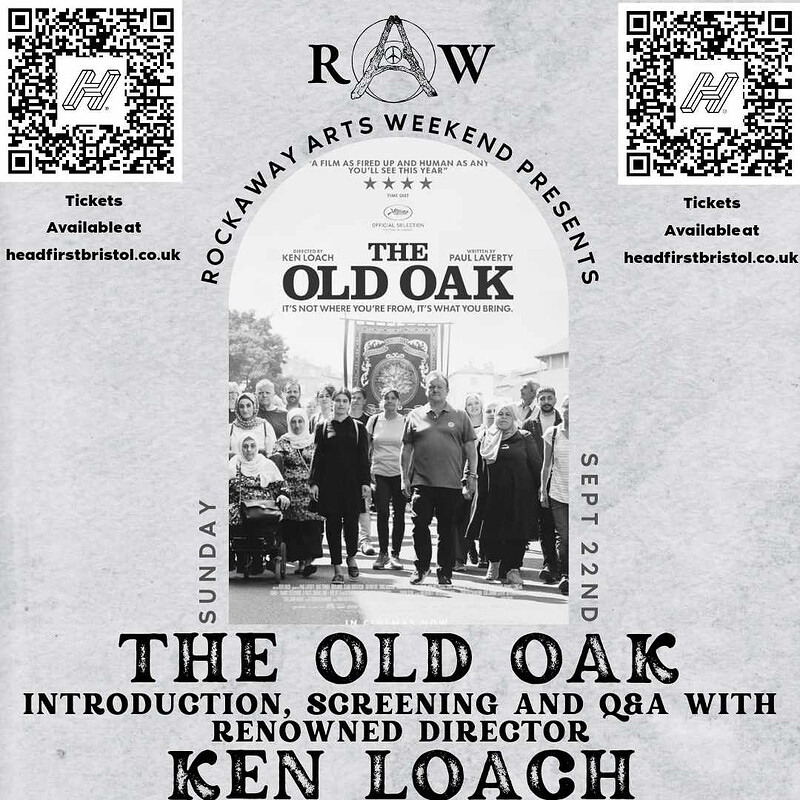 RAW Presents:Ken Loach Q&A w The Old Oak Screening at Rockaway Park