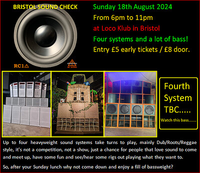 Bristol Sound Check pt27 at The Loco Klub