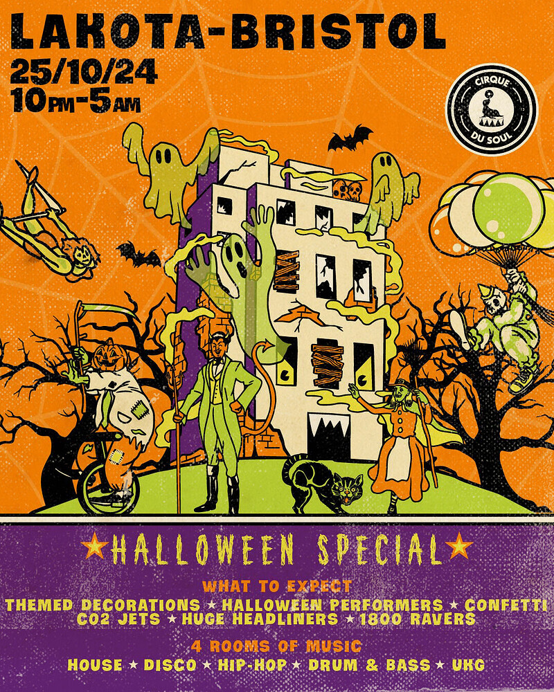 Cirque Du Soul: Halloween special at Lakota