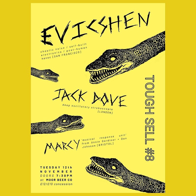 Evicshen, Jack Dove, MARCY at Moor Beer Co