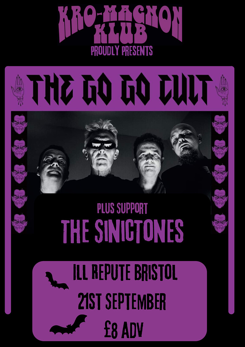 The Go-Go Cult & Sinictones at The Ill Repute