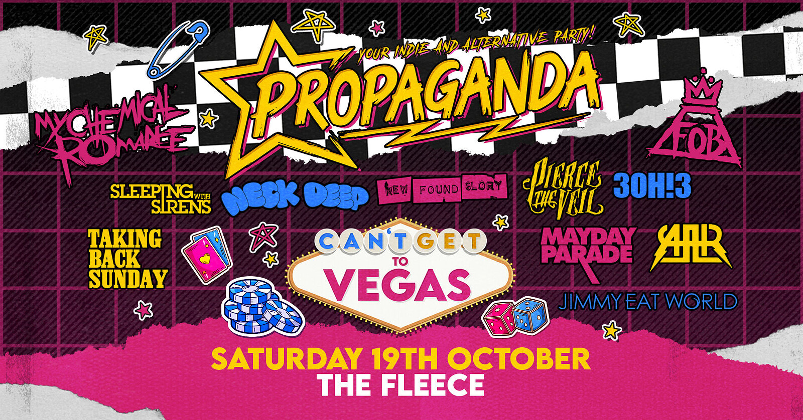 Propaganda - Can't Get To Vegas at The Fleece