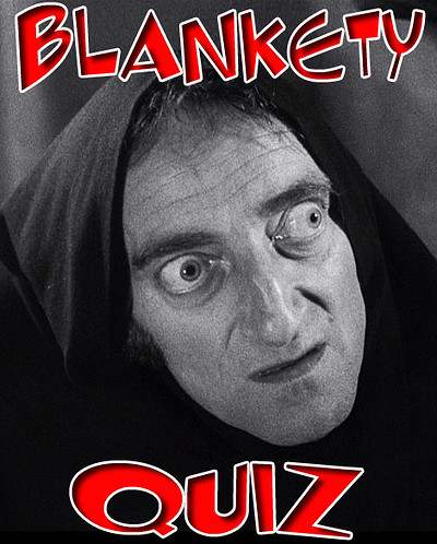 Blankety Quiz Jeepers Creepers at Shakespeare, Totterdown