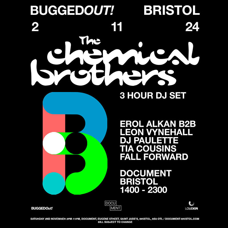 Bugged Out pres: The Chemical Brothers at DOCUMENT