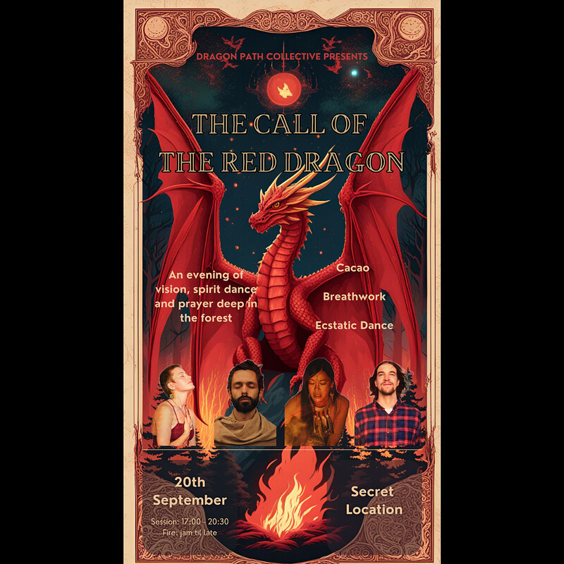 The Call of the Red Dragon at Secret Location