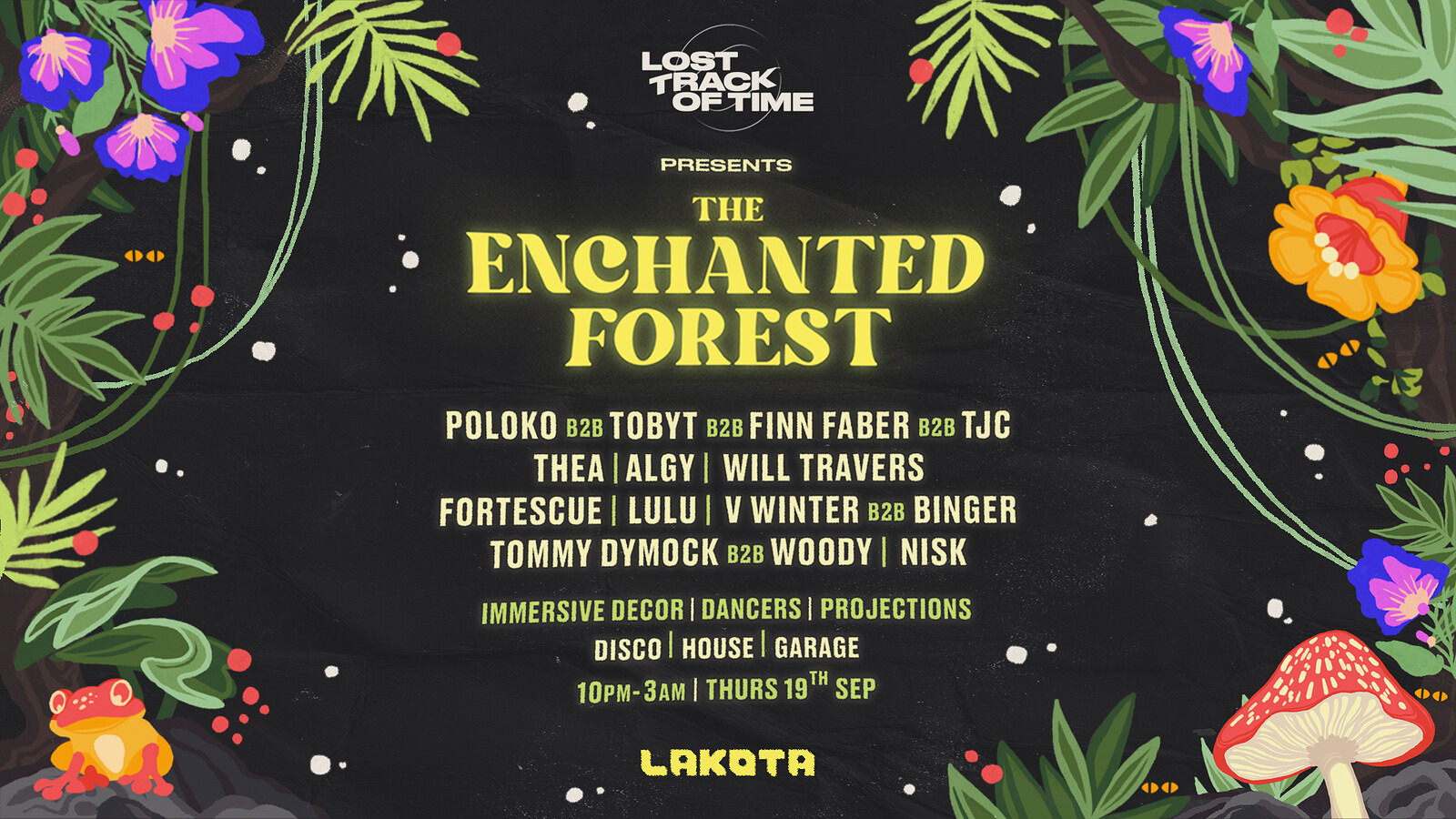 Lost Track of Time Presents: The Enchanted Forest at Lakota