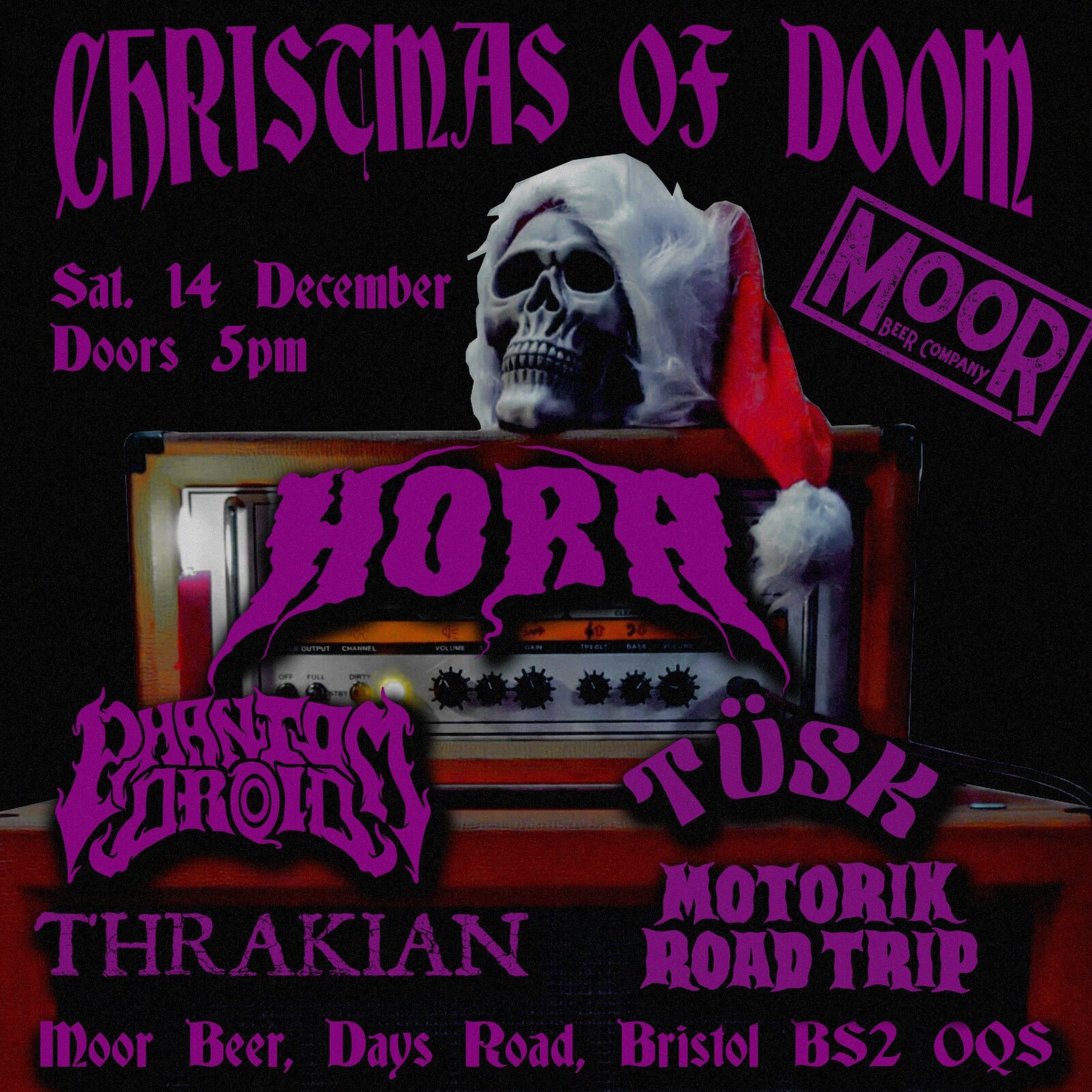 Christmas of Doom at Moor Beer Co