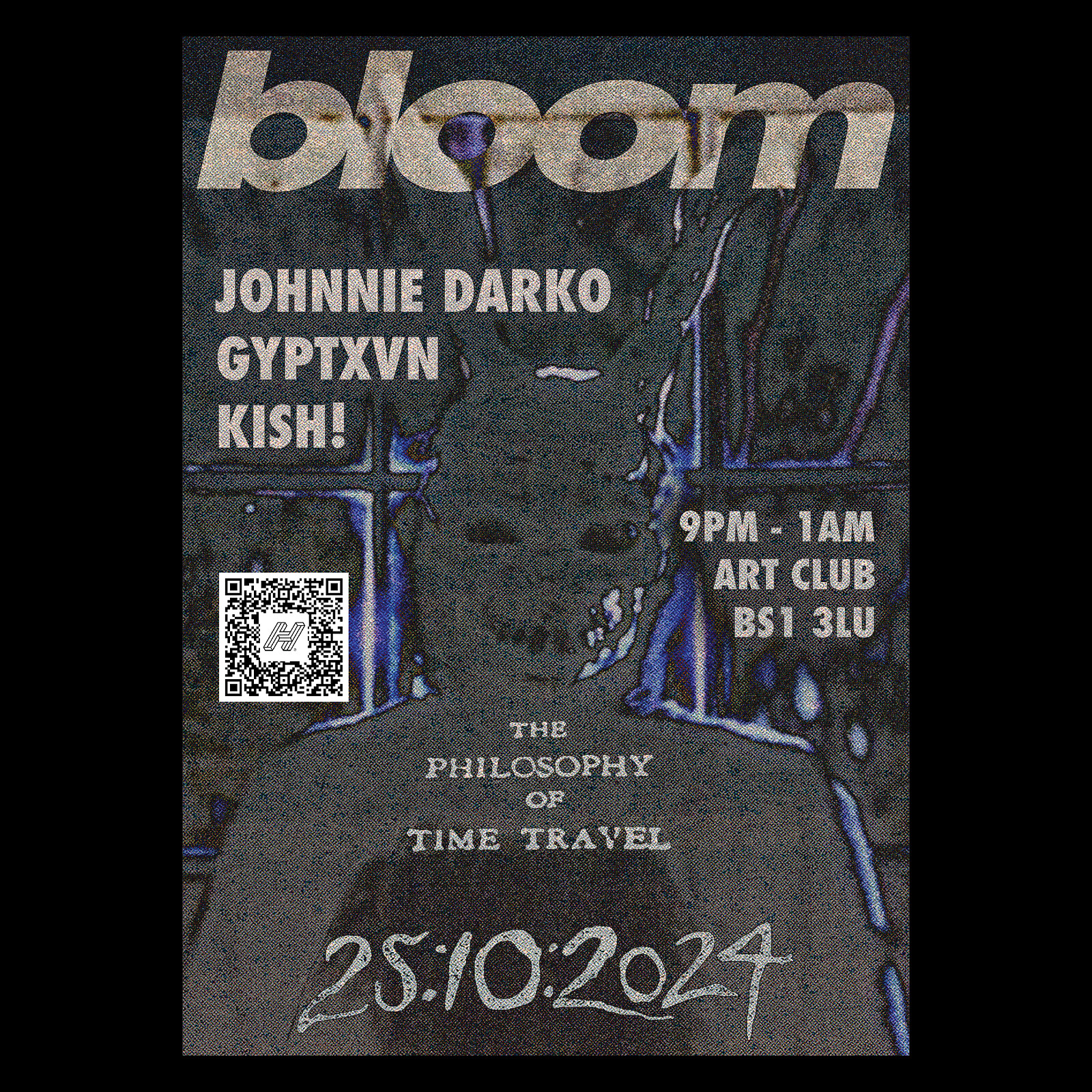 bloom: THE PHILOSOPY OF TIME TRAVEL at Art Club