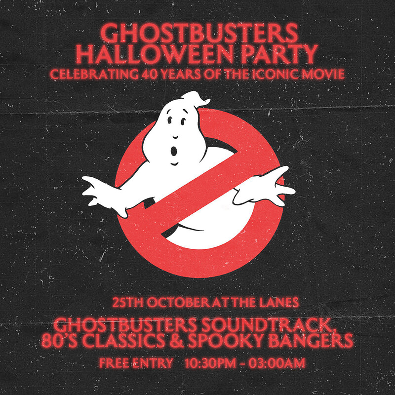 Ghostbusters Halloween Party at The Lanes