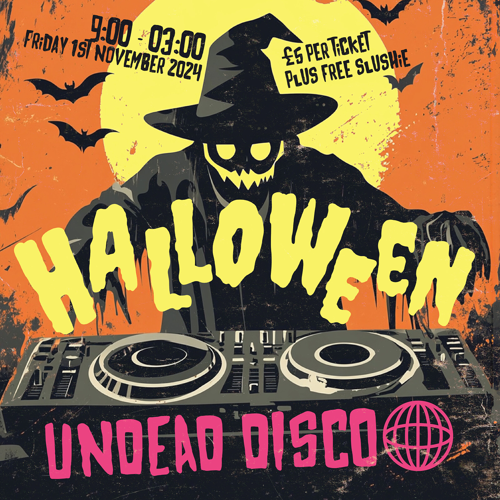 The Undead Disco - Halloween at Death Disco