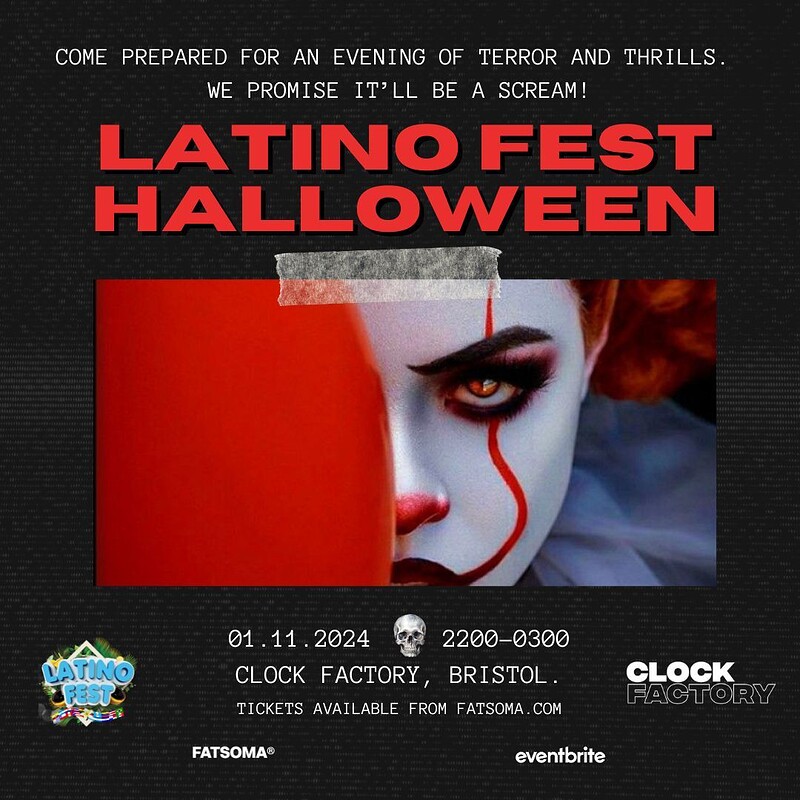 Latino Fest Halloween Special  2024 at Clock Factory