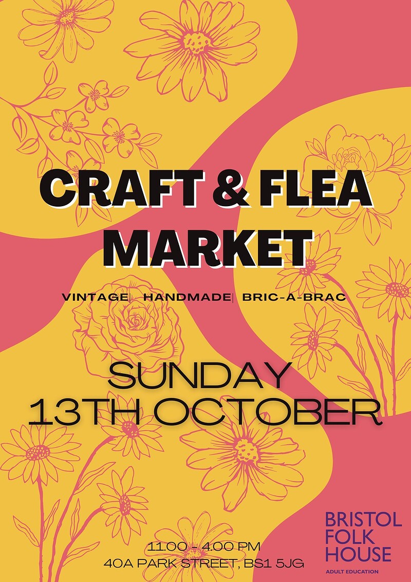 Craft & Flea Market at Bristol Folk House