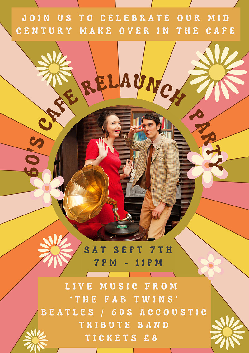 The Fab Twins 60's Cafe Relaunch Party at Bristol Folk House